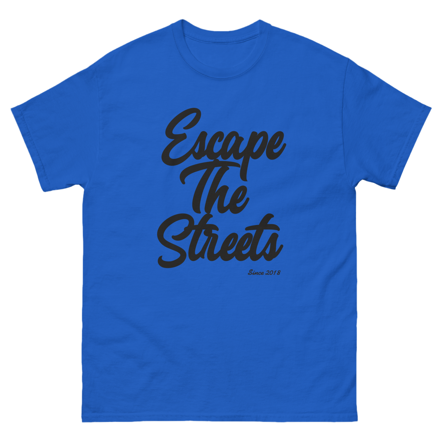 Blue EscapeTheStreets T-Shirt