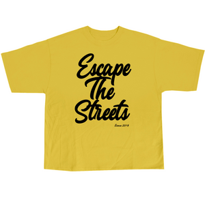 EscapeTheStreets T-Shirt Yellow/Black