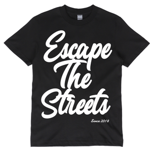 EscapeTheStreets T-shirt Black/White