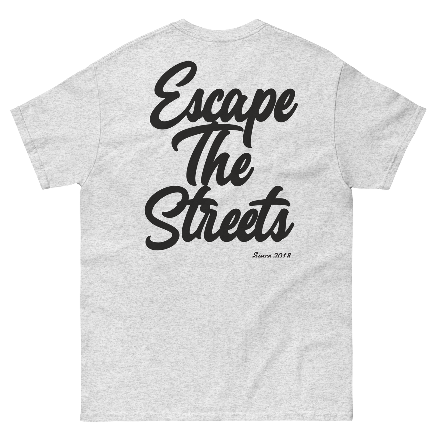 Gray EscapeTheStreets skyline Tee