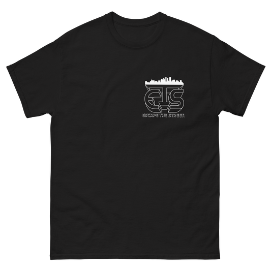 Black EscapeTheStreets Skyline Tee