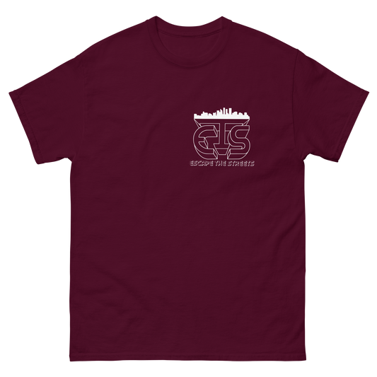 Maroon EscapeTheStreets Skyline Tee