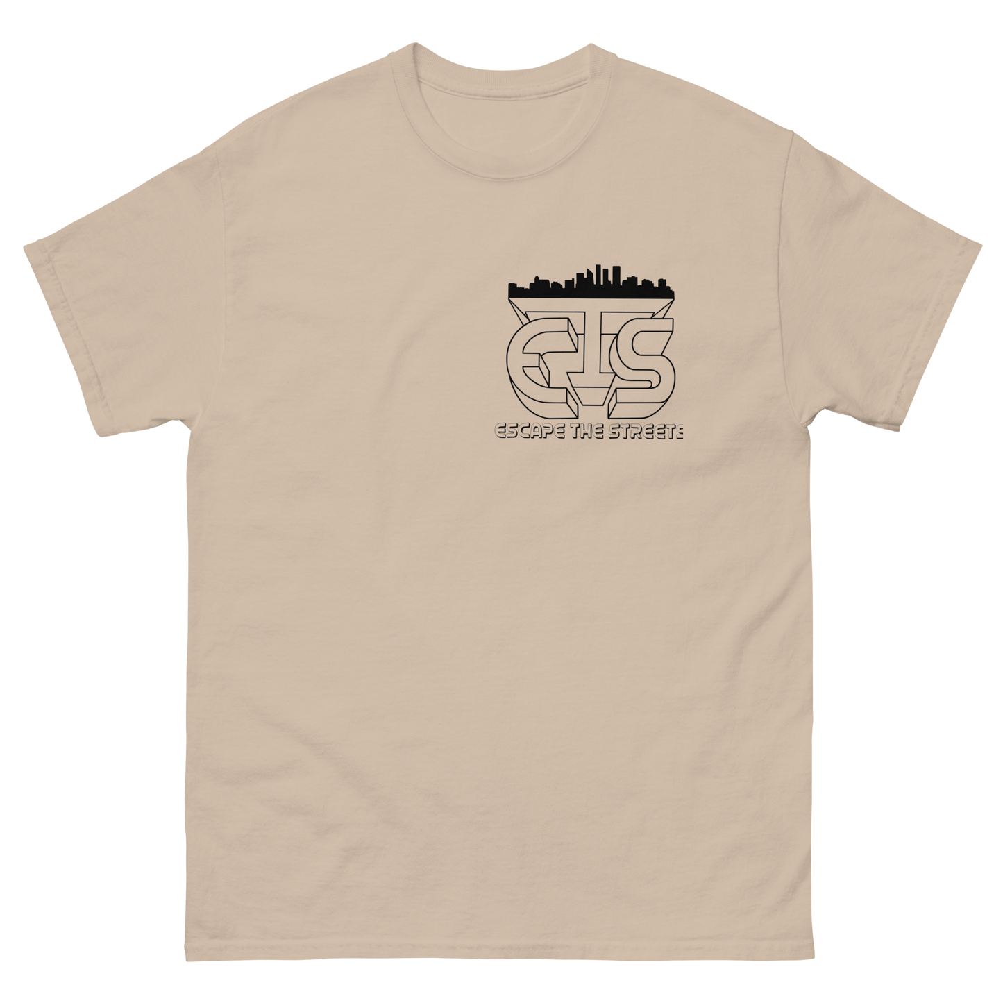 Sand EscapeTheStreets skyline Tee