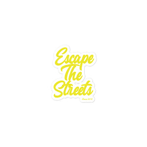 EscapeTheStreets stickers